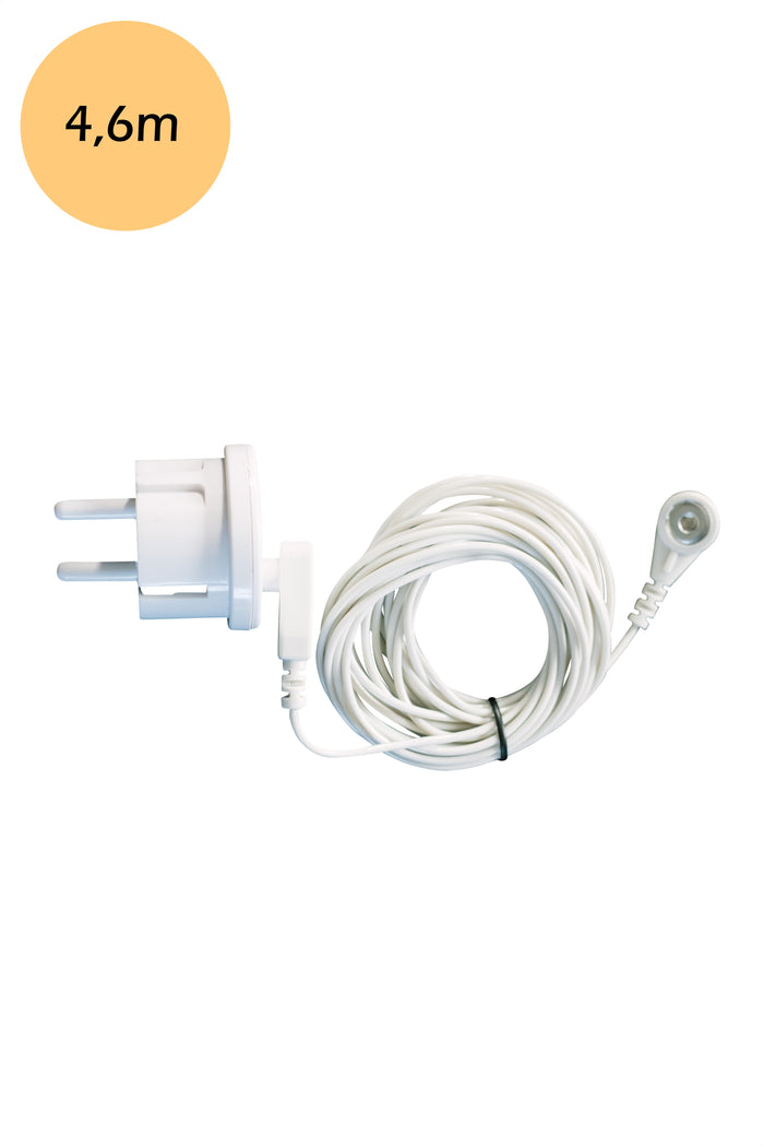 Earthle aardingsstekker met kabel van 4,6 meter, opgerold