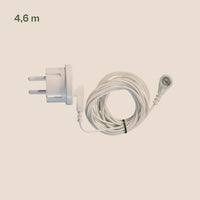 Earthle aardingsstekker met kabel van 4,6 meter, opgerold