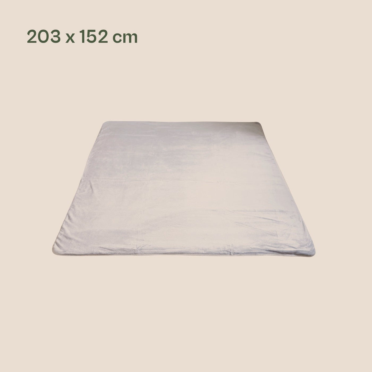 Earthle aardingsdeken uitgevouwen, 203 x 152 cm